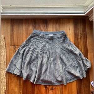 H&M size small knit grey skirt